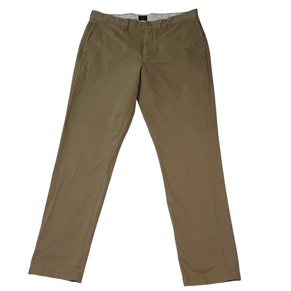 J. Crew Other - J Crew Broken In 770 Chinos Khaki Straight Leg Mens W34 L34 Cotton Pants